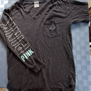 Long Sleeve VS Pink Shirt